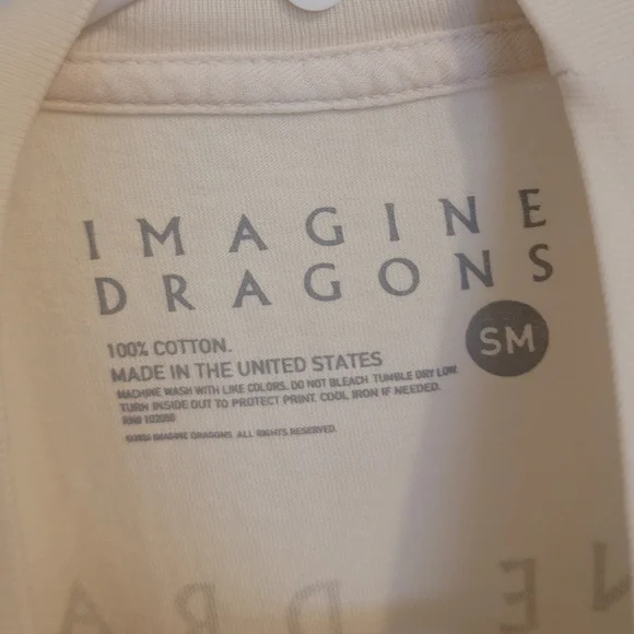 🆕️ Imagine Dragons Official Merchandise Loom Tour Graphic Tee - Picture 3 of 6